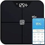 iHealth Nexus PRO Digital Bathroom Scale for Body Weight and Composition Health Analyzer with Smart Bluetooth APP to Monitor Body Fat, BMI, Muscle Mass, and More, Weighing Up to 400 lbs - Black