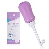 Peri Bottle for Postpartum Care for Perineal Recovery and Cleansing After Birth 12.7 OZ Color: Purple