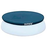 Intex 7.3 Foot Above Ground Swimming Pool Vinyl Round Cover Tarp, No Pool Included