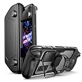 JSAUX PC0104 ModCase for Steam Deck, Steam Deck Case with Detachable Front Shell Include Protective Case, Face Cover,Metal Bracket and Strap-Basic Set