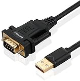 OIKWAN USB to RS232, USB Serial Adapter with FTDI Chipset,USB 2.0 to Male DB9 Serial Cable for Windows 11,10, 8, 7, Vista, XP, 2000, Linux and Mac OS(6ft)…