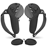 XIAOGE Controller Grips for Meta Quest Pro Accessories with Charging-without-Removing Design and Adjustable Anti-Throw Wrist Knuckle Strap, Silicone Anti-Slip Case Shell Protector for Quest Pro