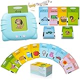 QuTZ Toddler Toys for 2 3 4 5 Year Old Boys and Girls, Autism Sensory Toys for Autistic Children, Learning Montessori Toys, Speech Therapy Toys, 224 Sight Words Talking Flash Cards