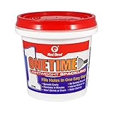 Red Devil 0542 ONETIME Lightweight Spackling, 1/2 Pint, White, 8 Ounce