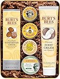 Burt's Bees Gifts Ideas, 5 Body Care Products, Classics Set - Original Beeswax Lip Balm, Cuticle Cream, Hand Salve, Res-Q Ointment, Hand Repair Cream & Foot Cream